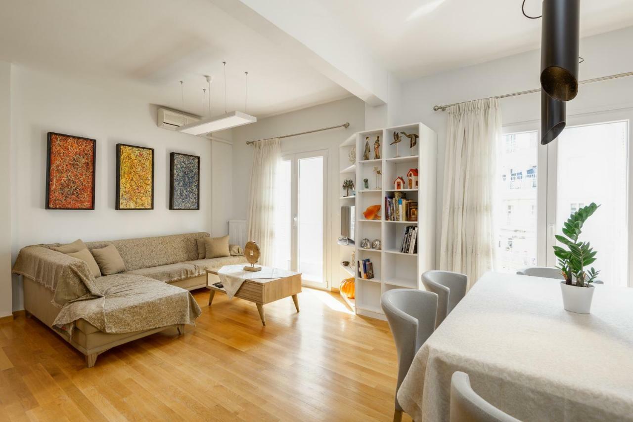 Brand-New Modern Flat In Heart Of City Salonic Exterior foto