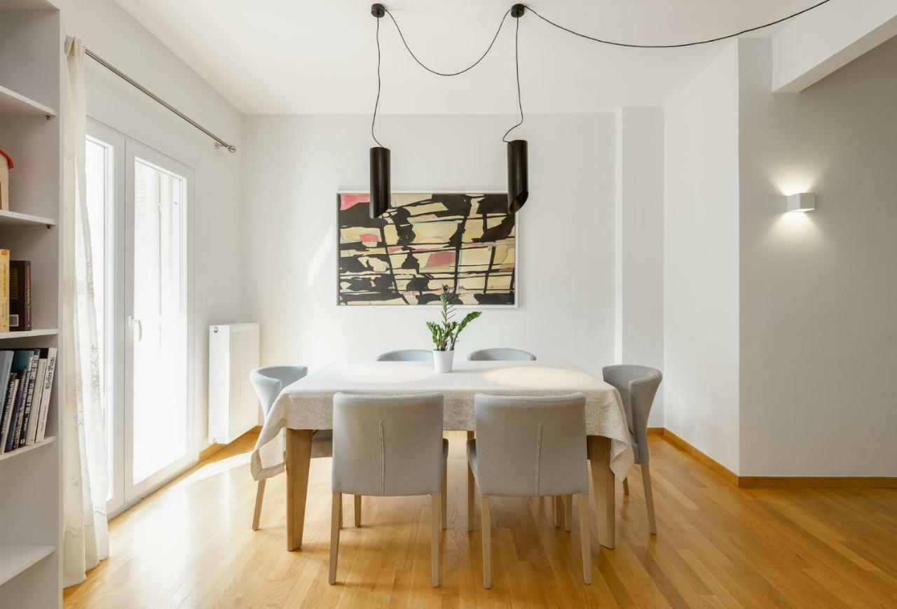 Brand-New Modern Flat In Heart Of City Salonic Exterior foto